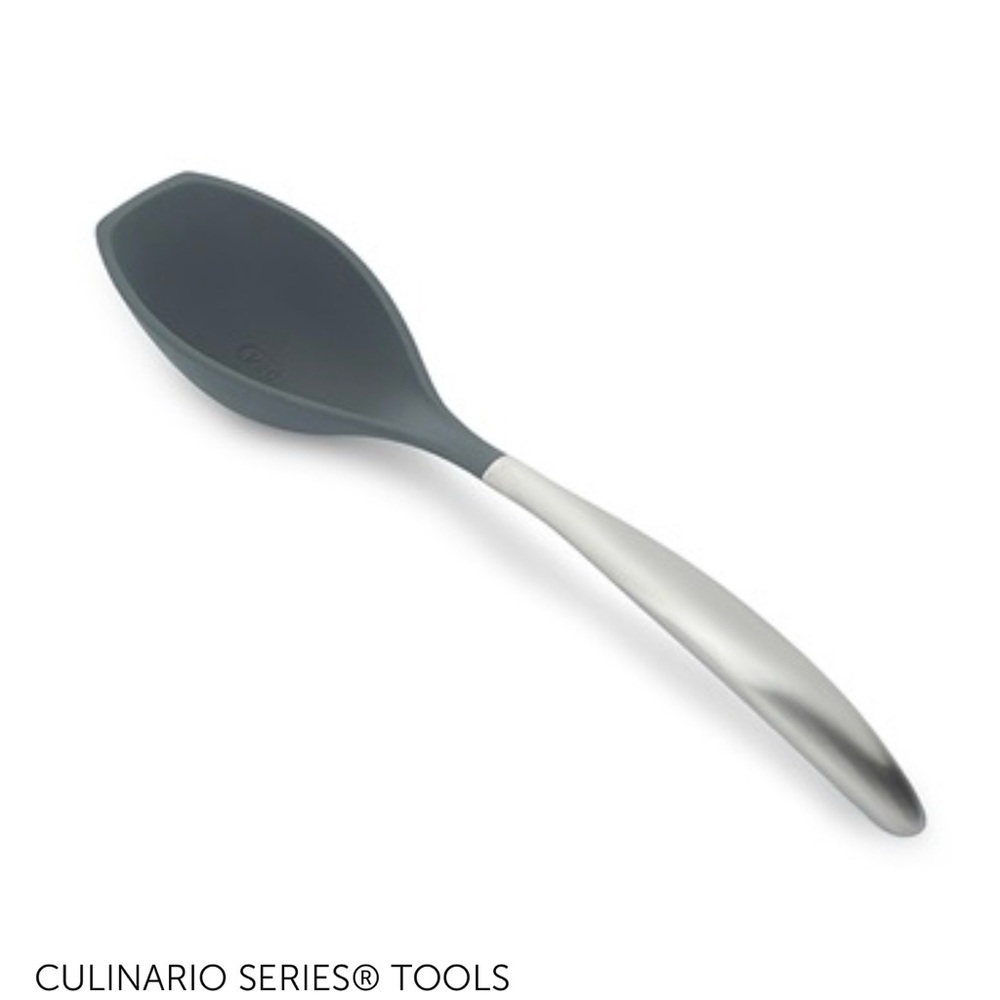 Princess House Gray and Silver Cooking Spoon